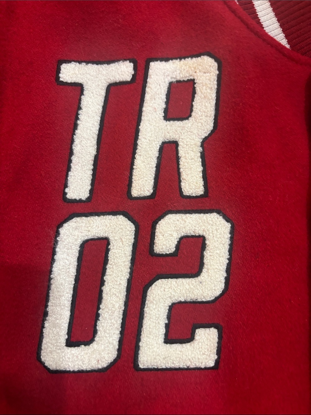True Religion TR 02 Wool Blend Varsity Jacket Mens large - Picture 6 of 15